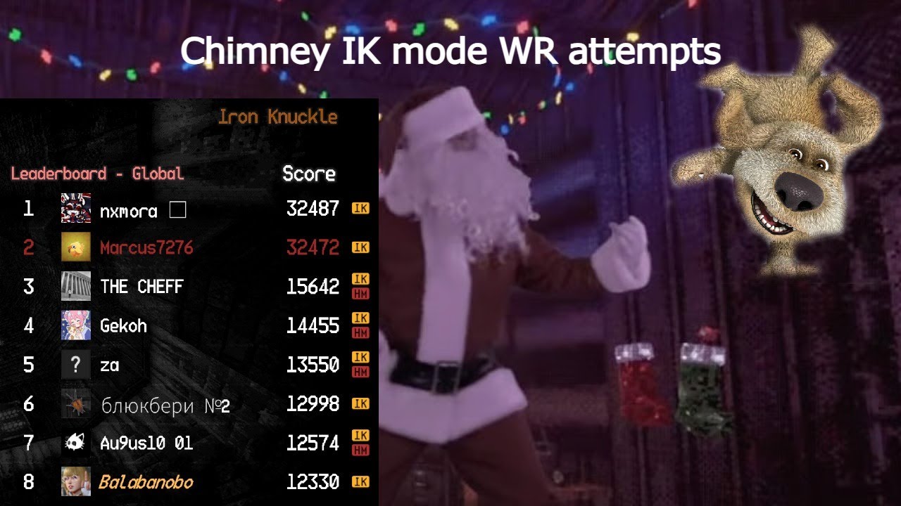 Chimney WR attempts part 2 IK mode