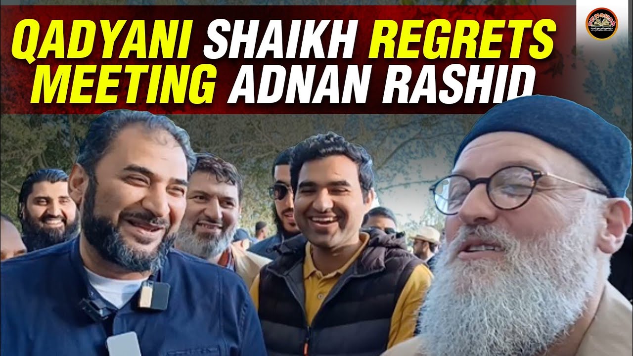 Qadyani Shaikh REGRETS Meeting this Muslim Speaker's corner