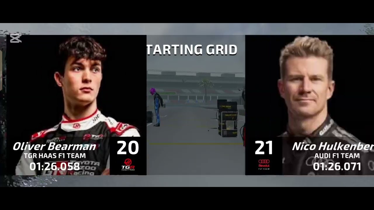 China. Carrera #2 (Hadjar arruina su carrera) 