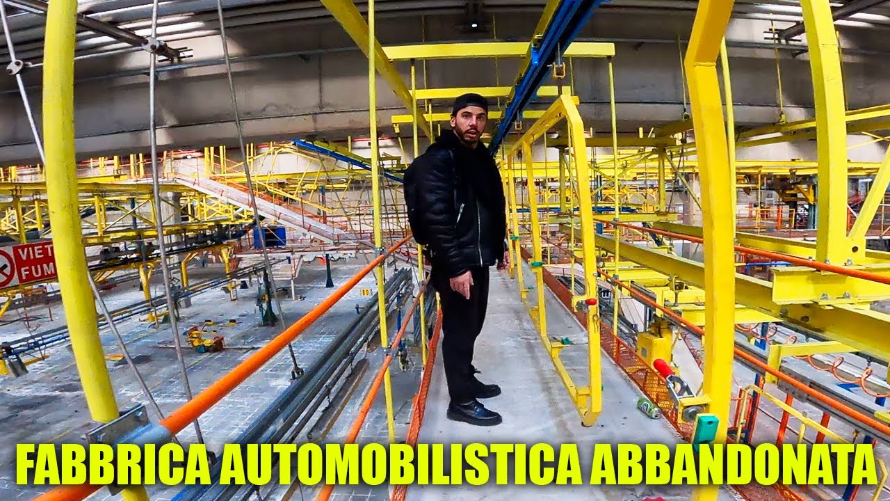 ESPLORAZIONE DI UNA FABBRICA AUTOMOBILISTICA ABBANDONATA - GUARDATE COSA ABBIAMO TROVATO!