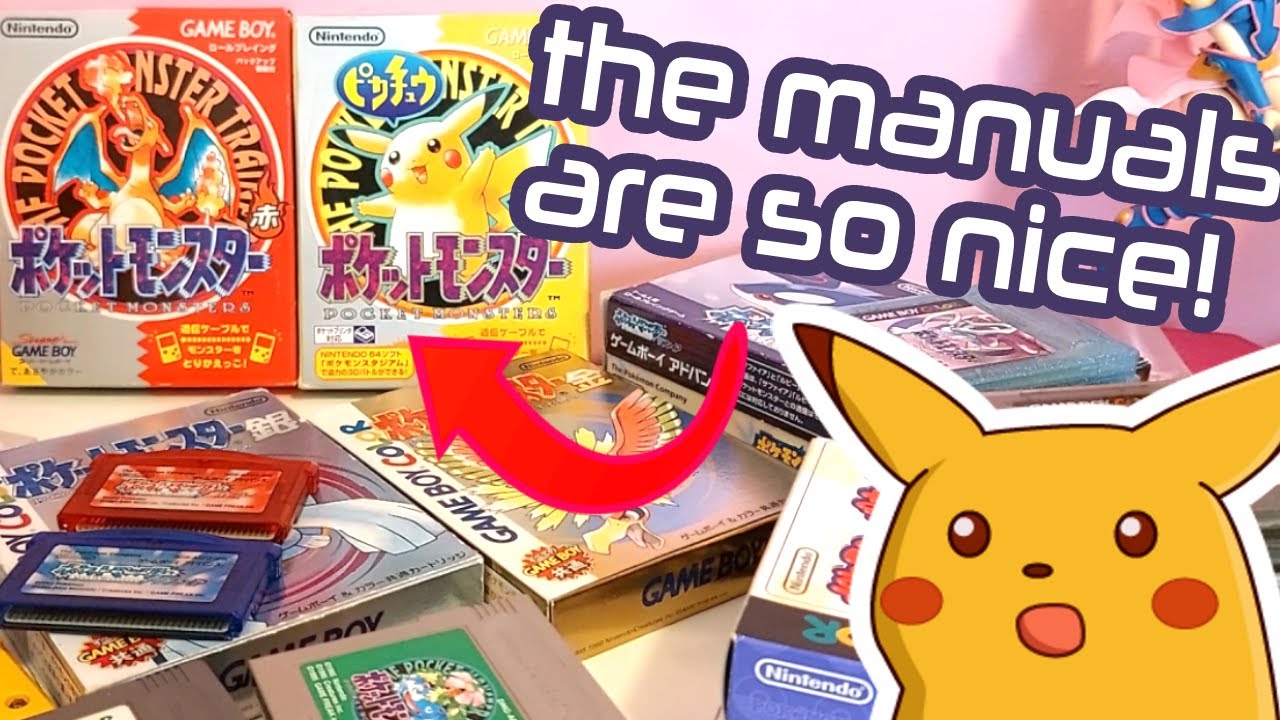Unboxing HUGE Japanese Pokemon haul! 25+ Game Boy games!