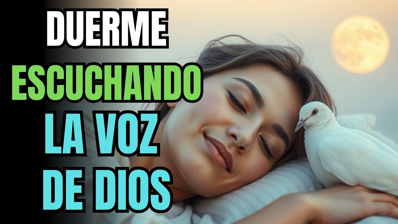 DUERME EN 4 MINUTOS en paz escuchando la VOZ DE DIOS - ADIOS INSOMNIO