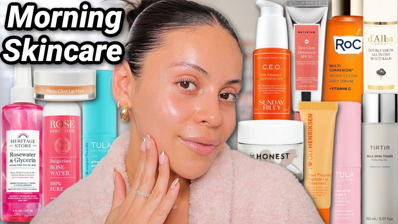 Morning skincare routine ☀️ + my favorite products ✨