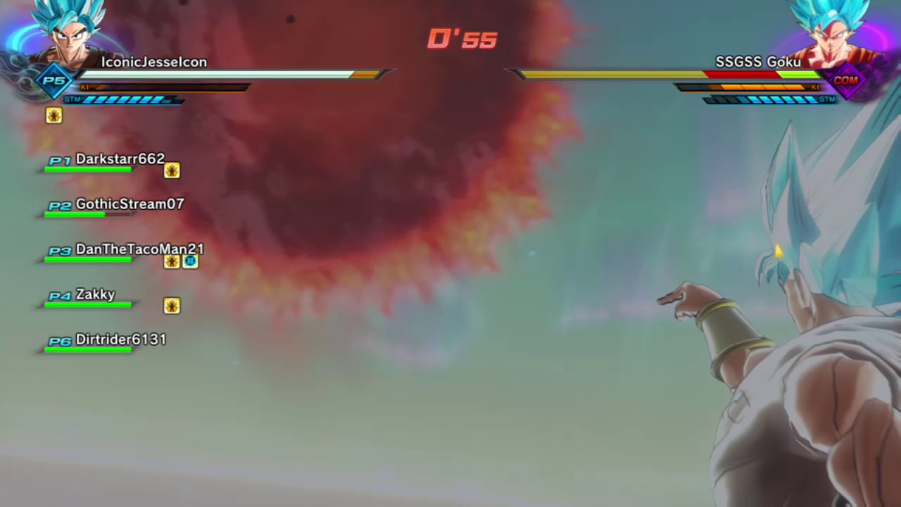 DRAGON BALL XENOVERSE 2 Final Expert Mission In The Relm Of Gods: Goku