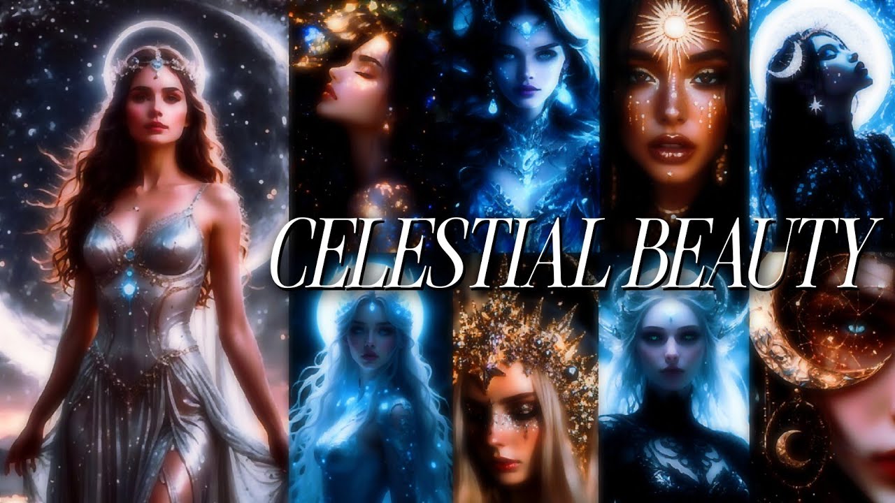 🌙 CELESTIAL BEAUTY✨ moon glow, star shine, ethereal & otherworldly beauty