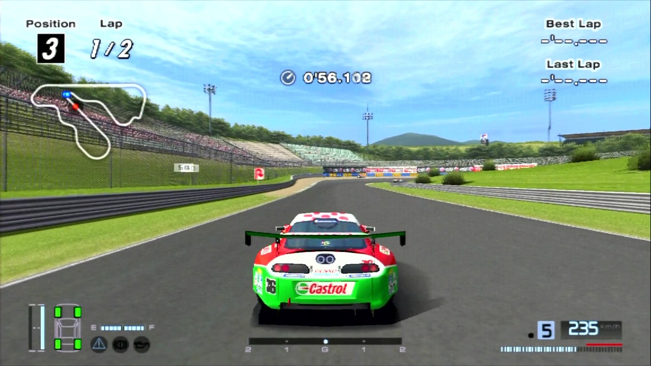 🏁 PS2 ONLINE ► Gran Turismo 4 ◄ | Apricot Hill Raceway - Toyota Castrol Tom's Supra (JGTC) '01| DNS⚡