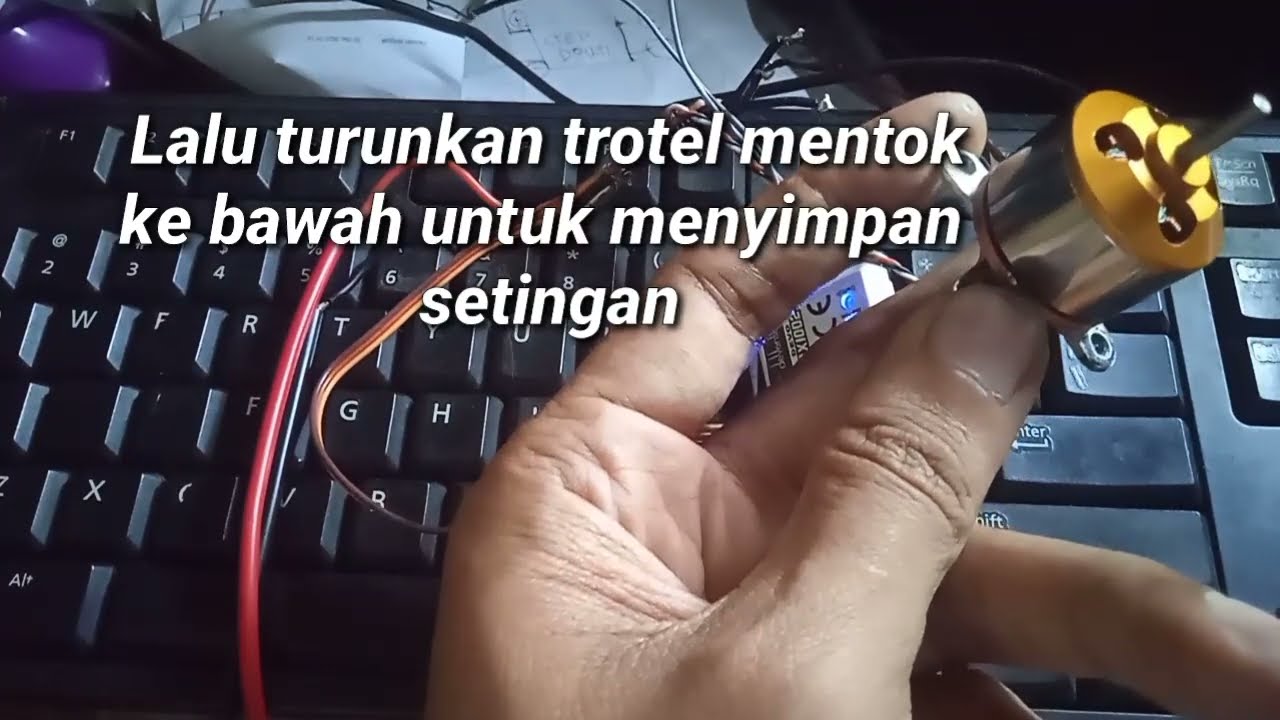 Masalah ESC BLheli Terselesaikan. Simak Videonya Sampai Habis Biar Jadi Cerdas...
