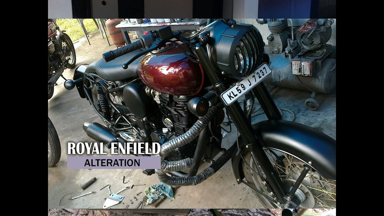 Modified Royal Enfield (2012 Model)