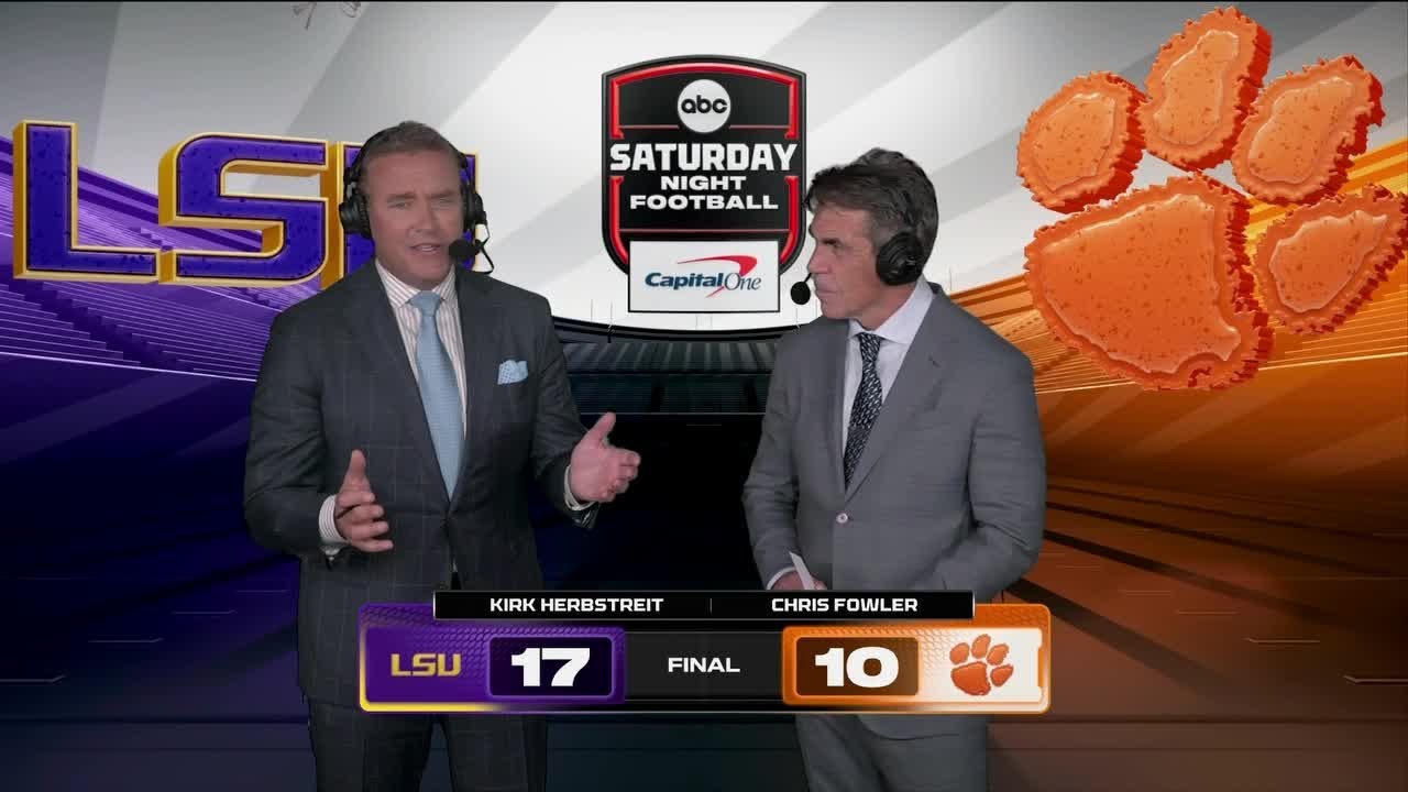 Interviews & Reaction to LSU’s win vs. Clemson | ESPN College Football