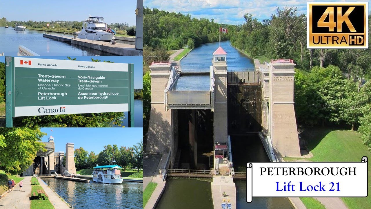 PETERBOROUGH LIFT LOCK 21 - 4K