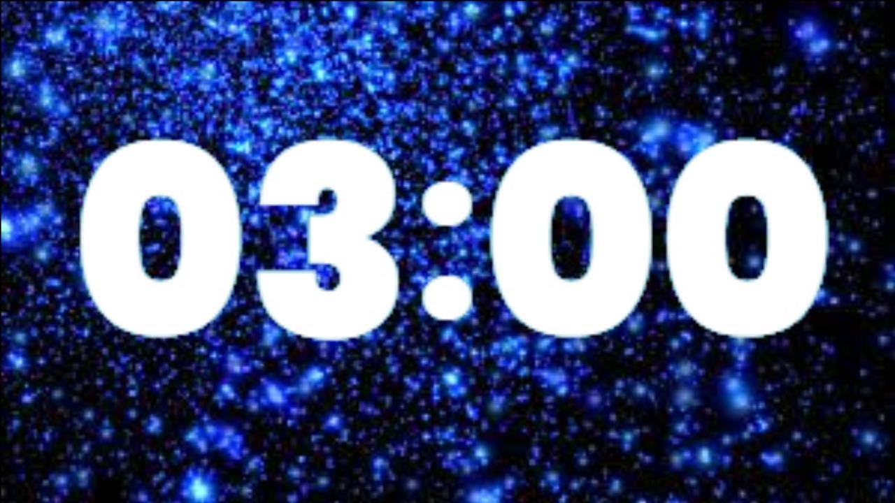3 minute timer | countdown 180 seconds | timer 3 minutes | Clean and Simple