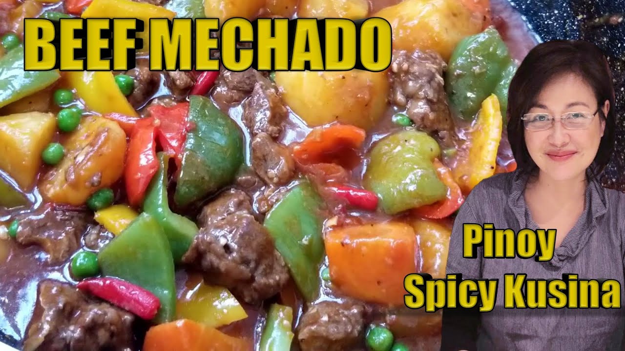 How to Cook Beef Mechado Recipe | Filipino Braised Beef Recipe | #filipinofood