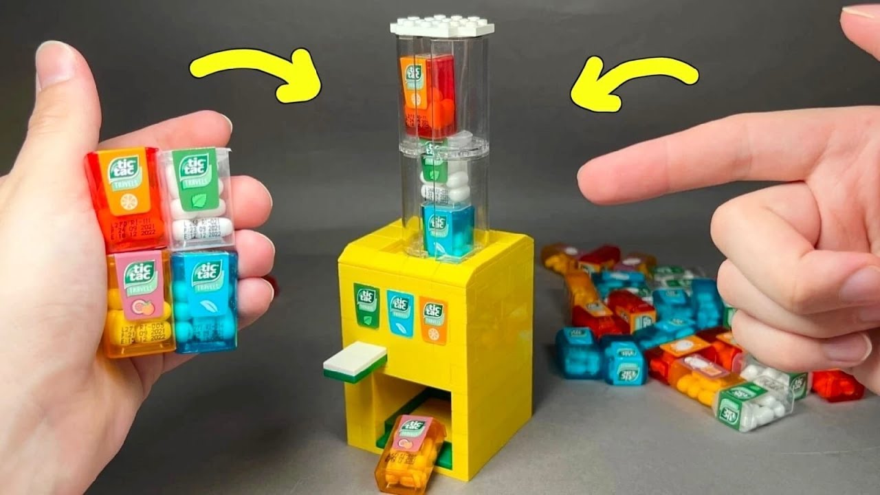 How to make a Lego Tic Tac Candy Machine