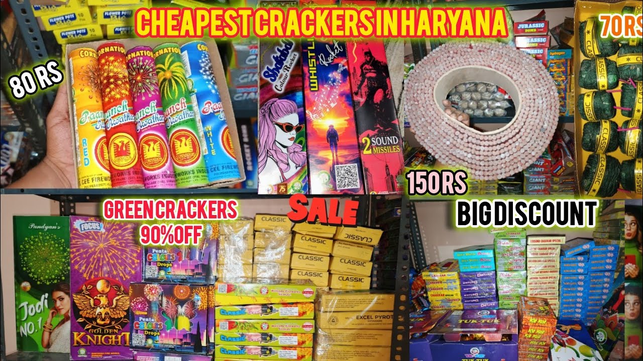 Cheapest cracker market 2025 / Green Crackers At 90% off / All types of Crackers at big Discount 