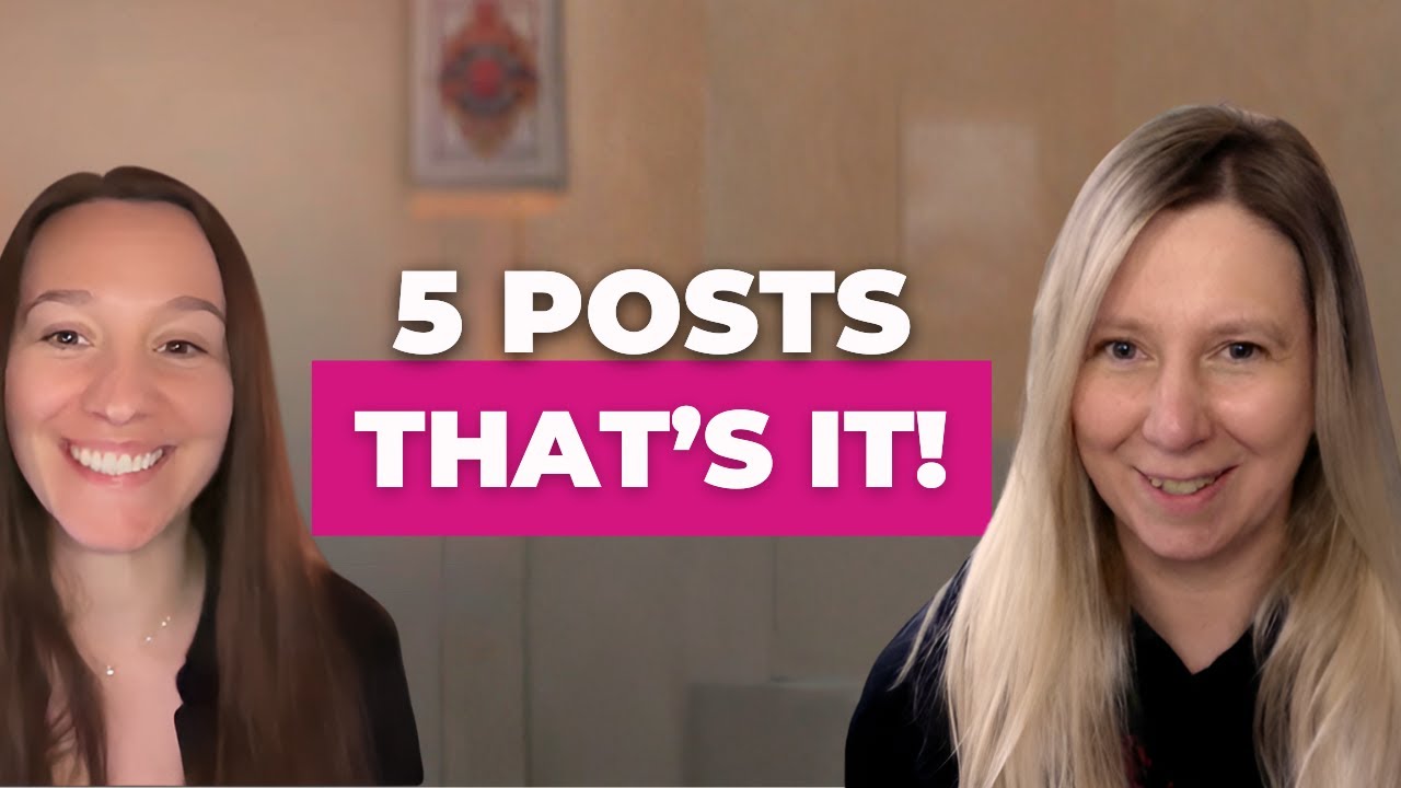 The Only 5 Social Media Posts You Actually Need