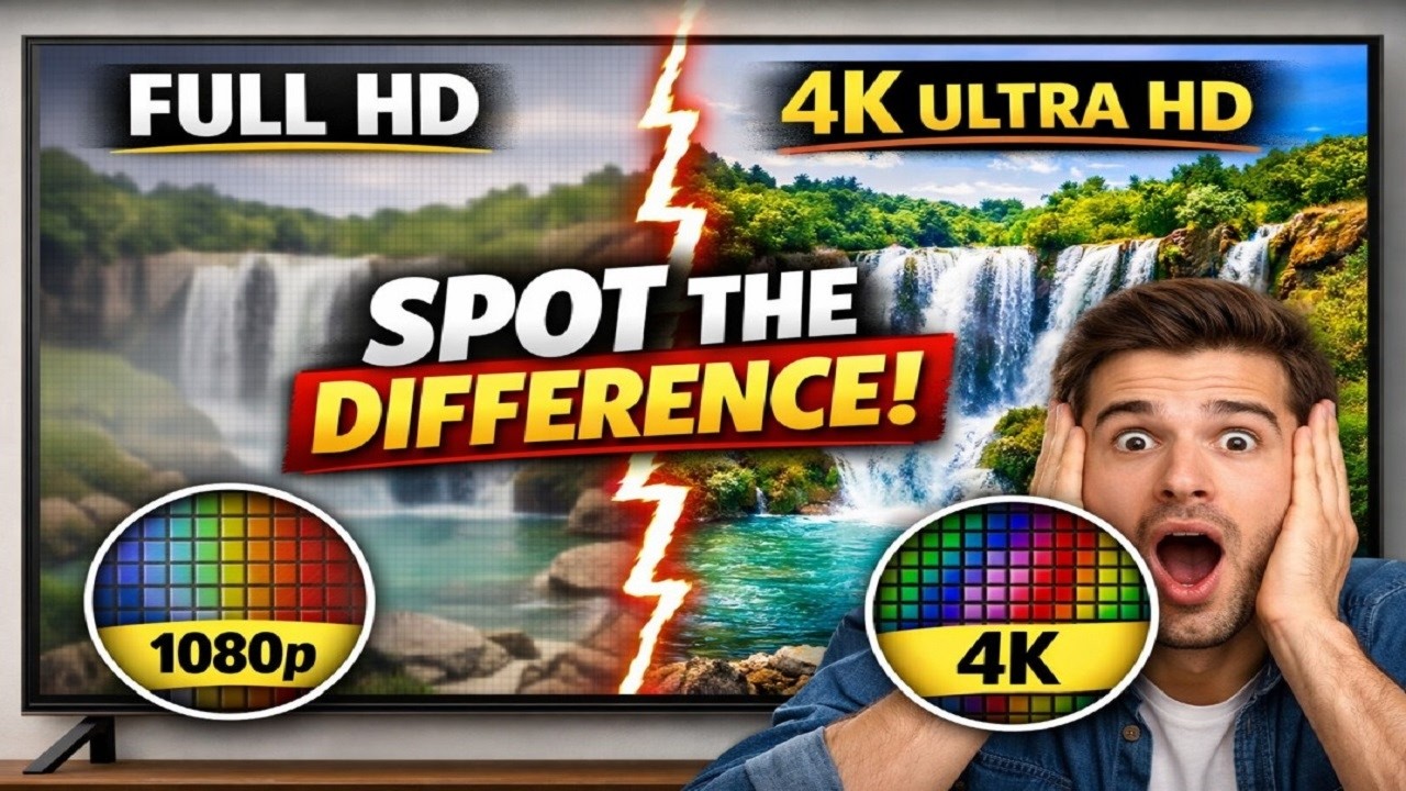 4K Ultra HD vs Full HD &ndash; Full Comparison Before Buying TV