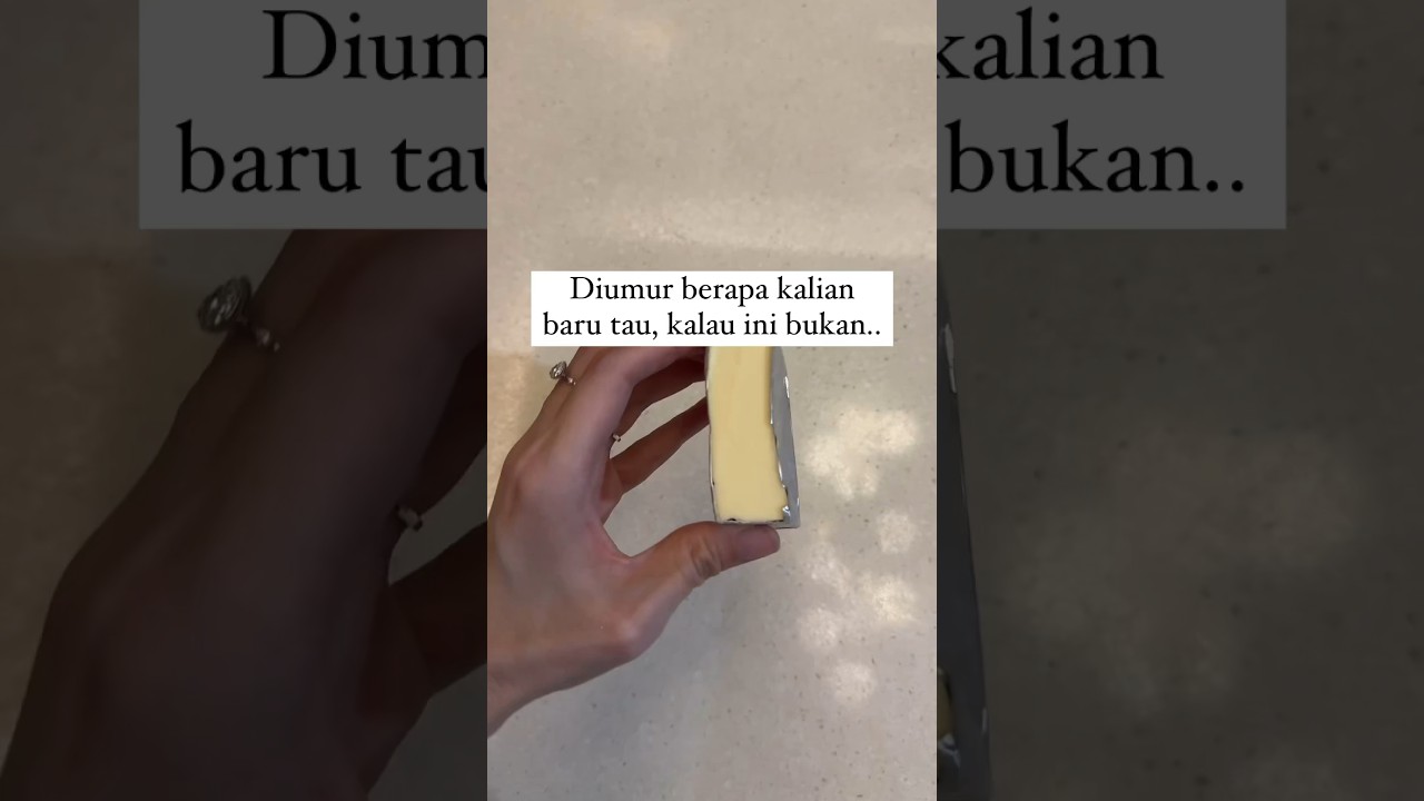 Baru tau kalau kebanyakan keju yg ada dipasaran itu process cheese yg katanya bukan keju asli #keju