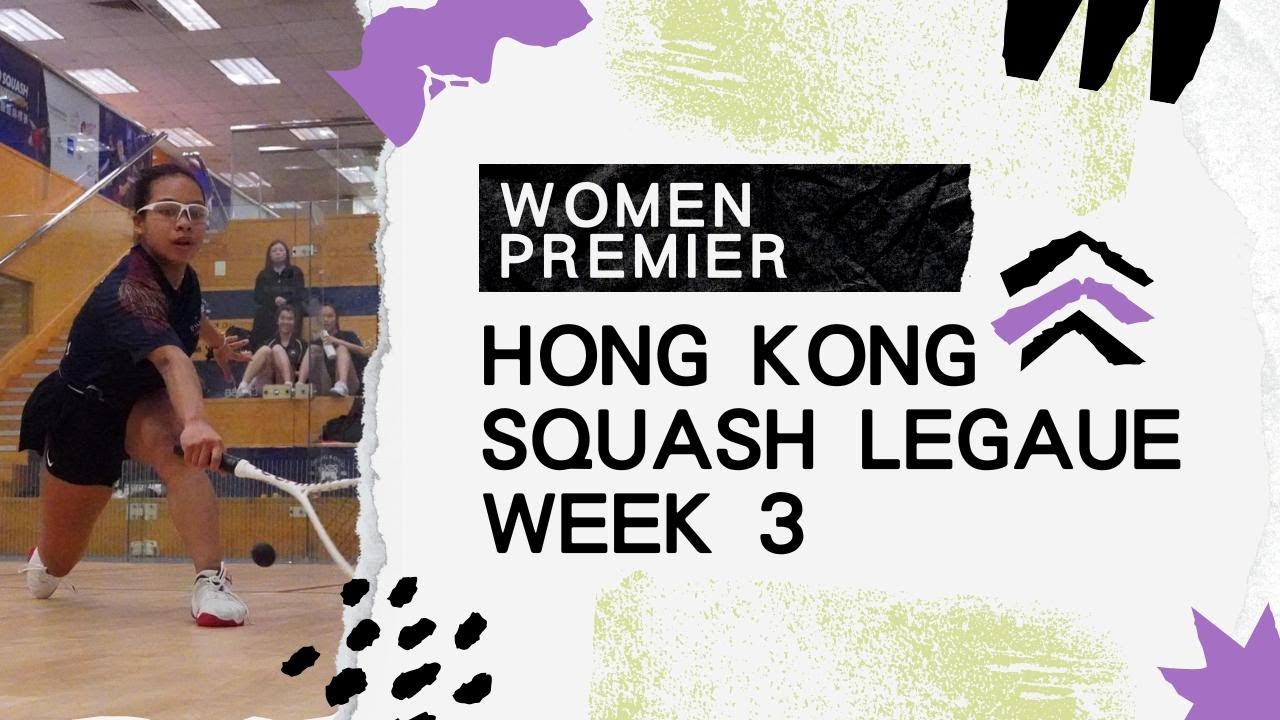 HK Squash league 2025-26 Division L1 - Week 3