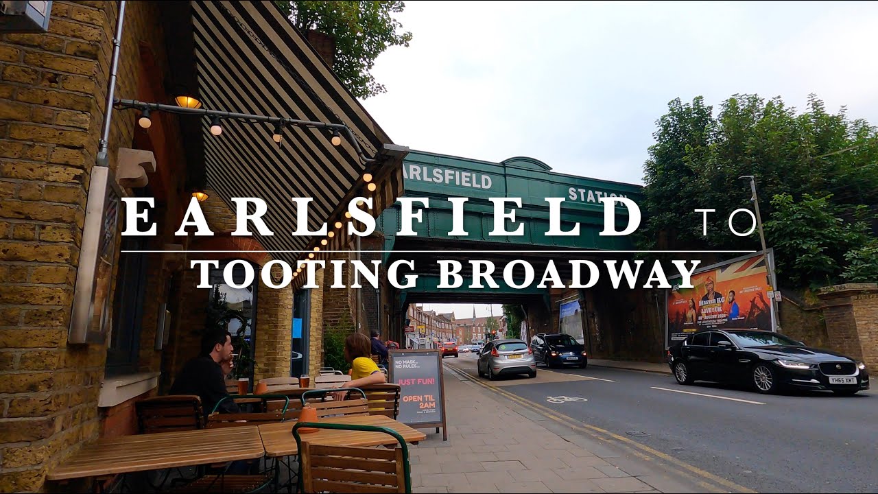 Earlsfield to Tooting Broadway in Wandsworth South London - Garratt lane