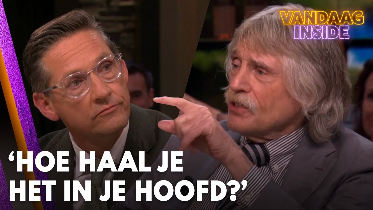 Johan Derksen kritisch op verkiezingsprogramma JA21: &lsquo;Hoe haal je het in je hoofd?&rsquo; | VANDAAG INSIDE