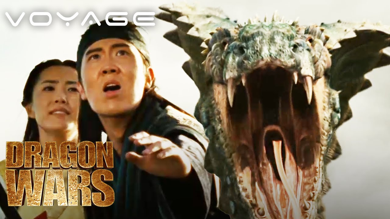 Dragon Wars | Chased By The Giant Dragon Off A Cliff | Voyage
