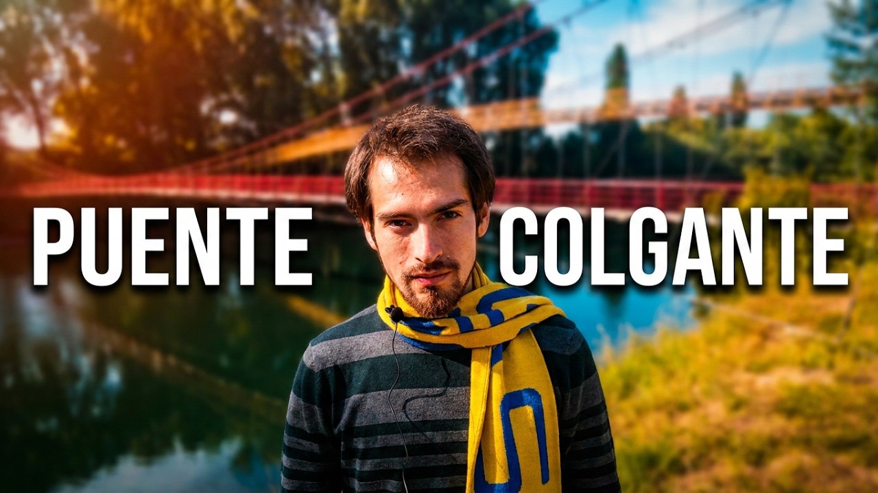 Cómo se construye un 🌉 PUENTE COLGANTE [Ingeniería en Terreno]
