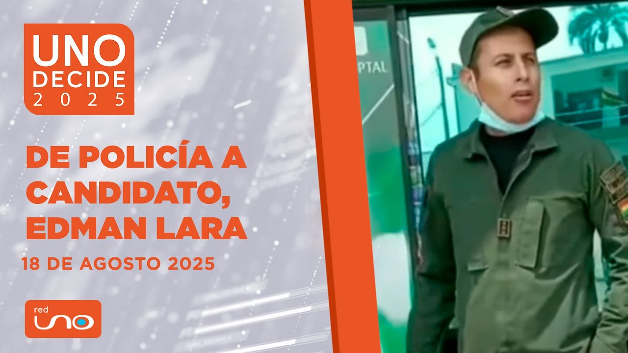 DE POLIC&Iacute;A A CANDIDATO, EDMAN LARA