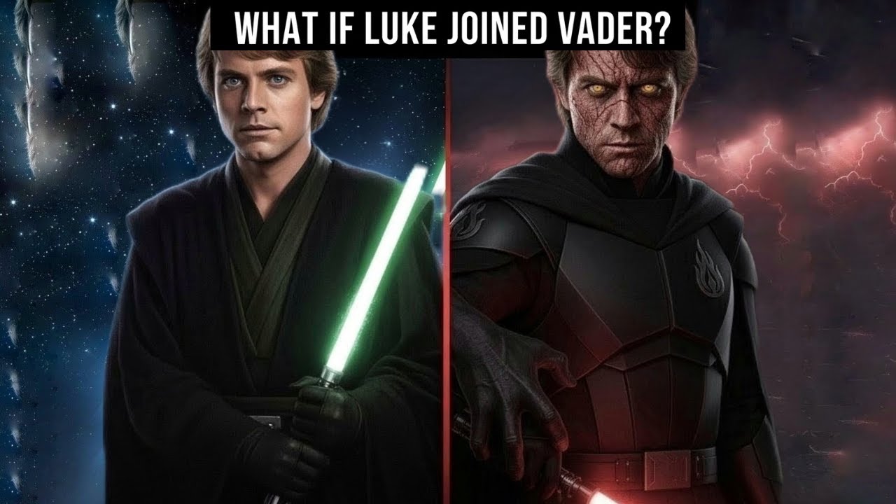 Star Wars WHAT IF: Luke Skywalker Joined Vader and Joined the Dark Side - Star Wars Lore and Stories