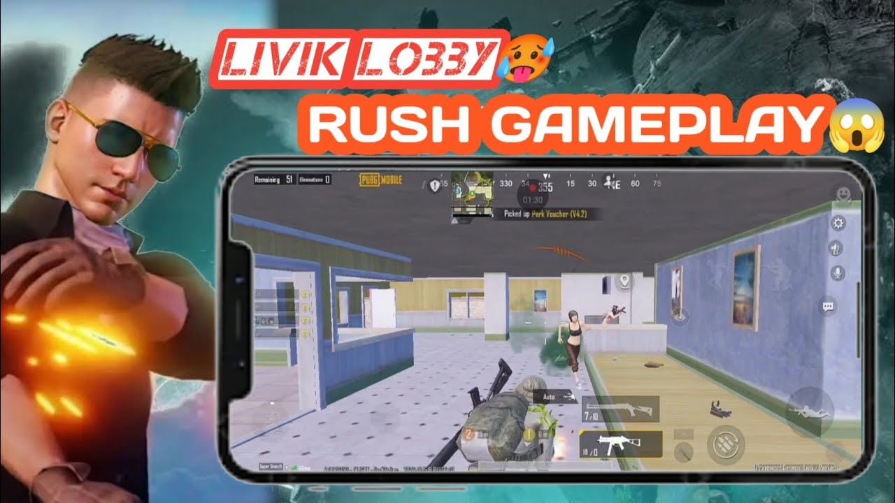 LIVIK LOBBY🥵 KILLS😱 | FULL RUSH GAMEPLAY🔥