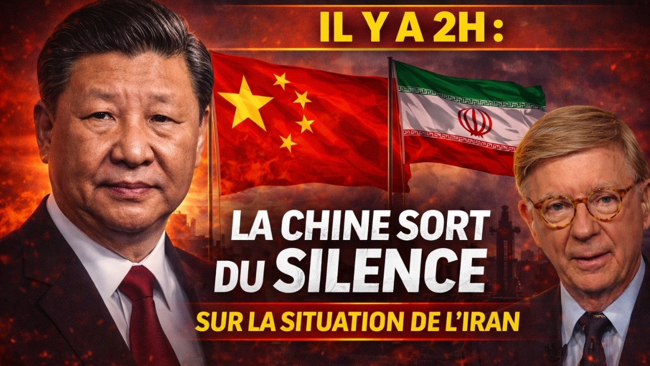 IL Y A 2H : La Chine Sort du SILENCE Sur La Situation de l'Iran