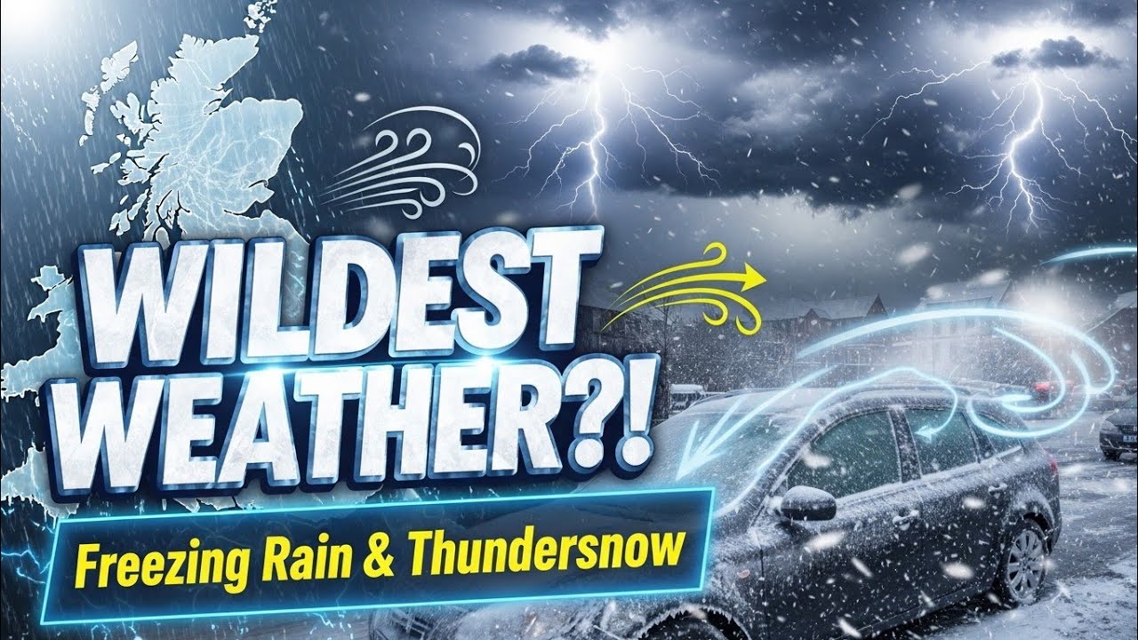 UK's Wildest Weather: Freezing Rain, Thundersnow & Other Rare Phenomena!