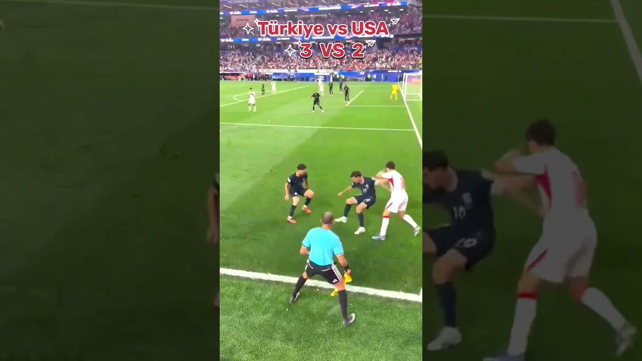 T&uuml;rkiye 🇹🇷 3-2 USA 🇺🇸 | INSANE Comeback & 5 Goal Thriller! 😱🔥 | FIFA World Cup 2026