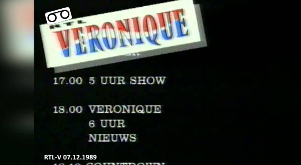 Radio Téle Véronique - Bumper + Overzicht (07.12.1989)