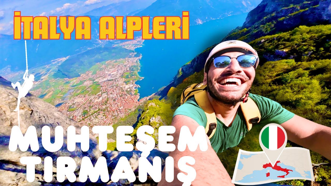 İtalya alplerinde nefes kesen tırmanış (Almanya'da g&uuml;nl&uuml;k  vlog)