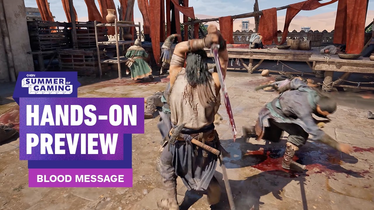 Blood Message Is Visually Stunning, Seemingly With the Gameplay to Back it Up | IGN Preview