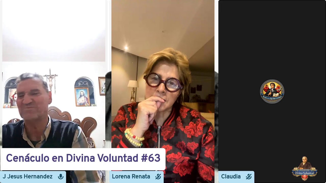 CENÁCULO EN DIVINA VOLUNTAD #63