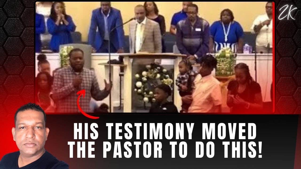 His Testimony Moved THE PASTOR To Do This..