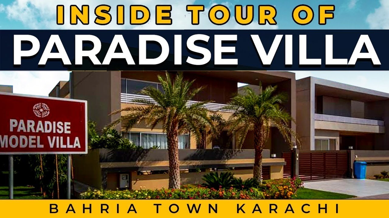 Bahria Town Karachi | Bahria Paradise Villa Inside Tour By Salaam Estate