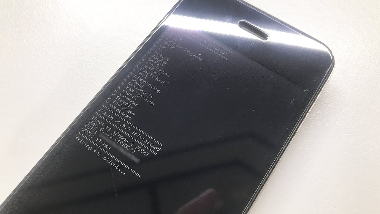 Save SHSH Blobs From iDevice (iPhone 4, 3GS and iPod 4, 3) + Save IOS 6.1.3 for the 4s