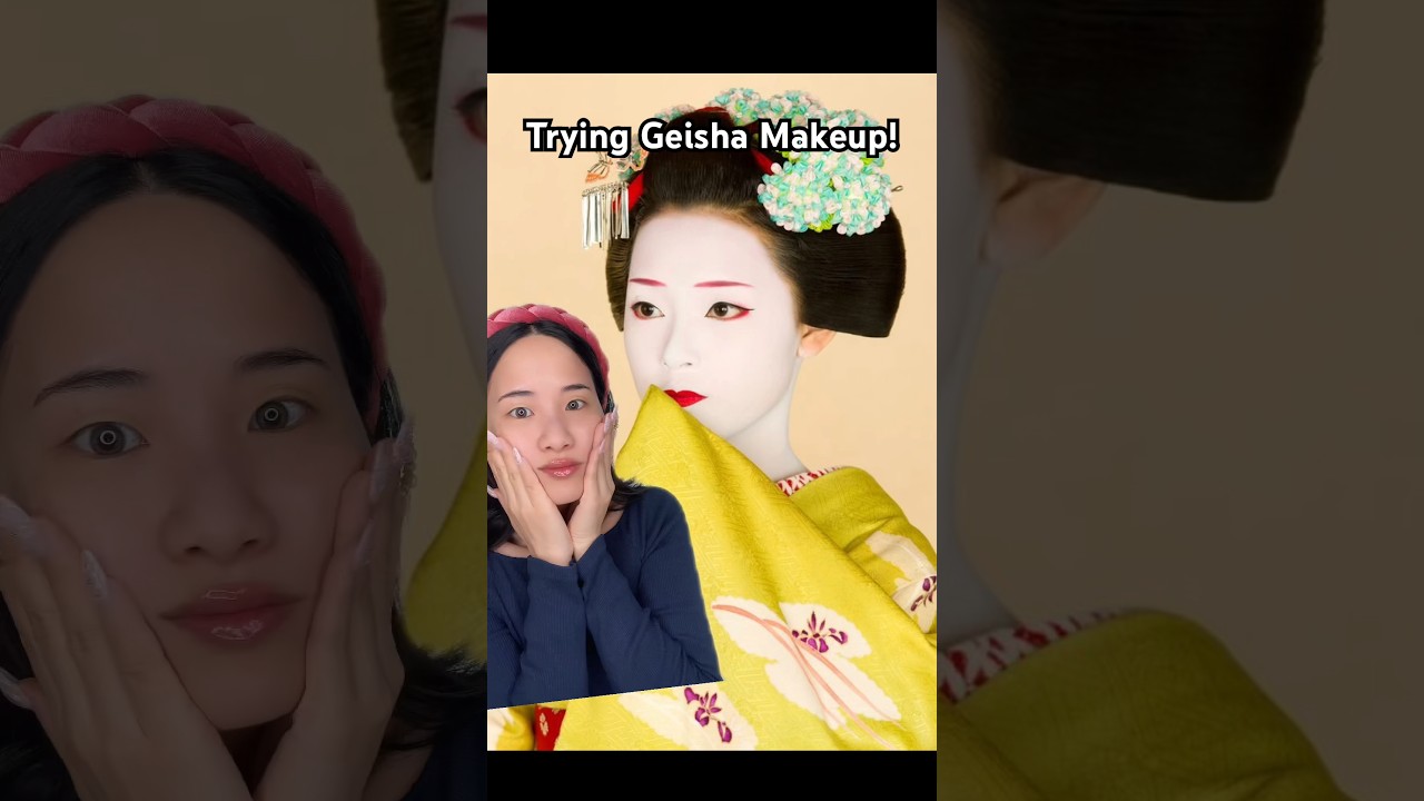 Turning Myself Into a Geisha!! 🎎🎏🥵