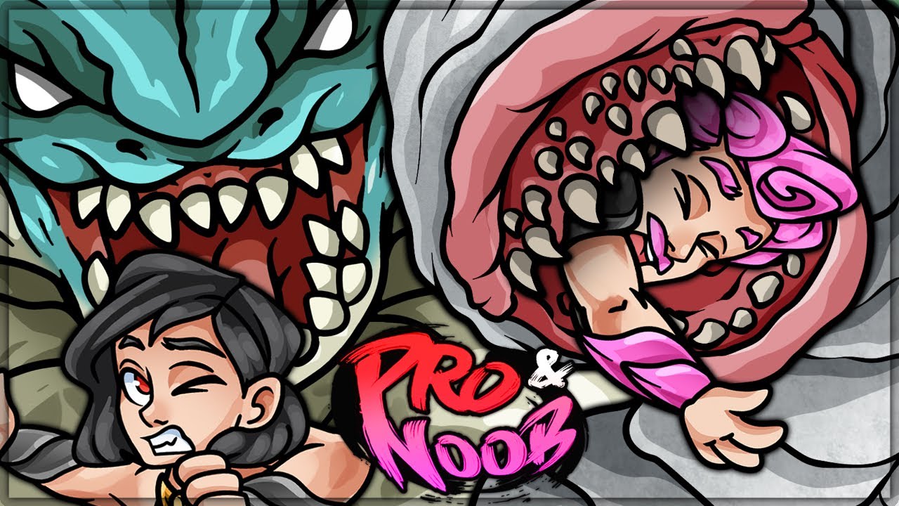 HEY FROSTFANG... - Pro and Noob VS Monster Hunter Stories Remaster!