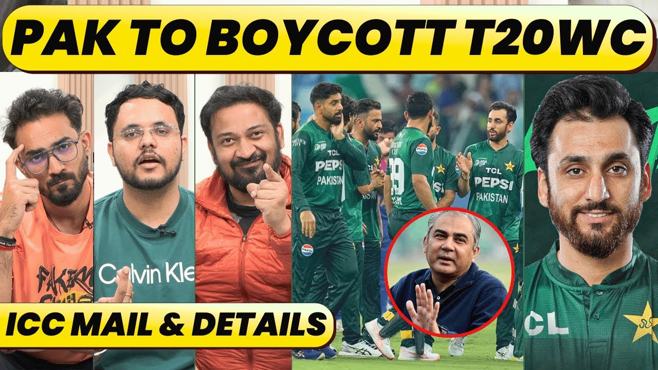 PAKISTAN TO JOIN BANGLADESH IN T20 WORLD CUP BOYCOTT. THE EMAIL, THE REPORT & PCB'S  POLITICS