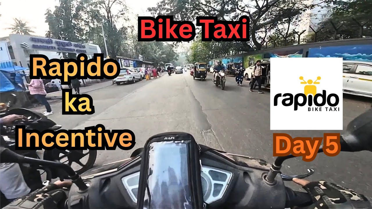 Rapido Ka Incentive best hai | Rs.100000 Earning Challenge Day 5 | Mumbai