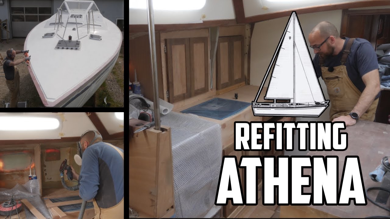 Sail Life - Galley 90% done & yet more fairing - DIY sailboat project