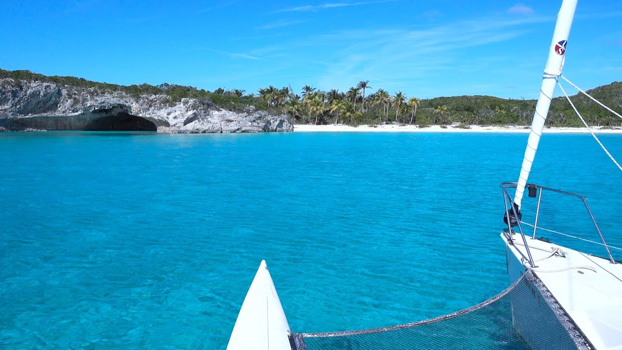 Sailing the Bahamas 2017 4K Corsair F-27 trimaran