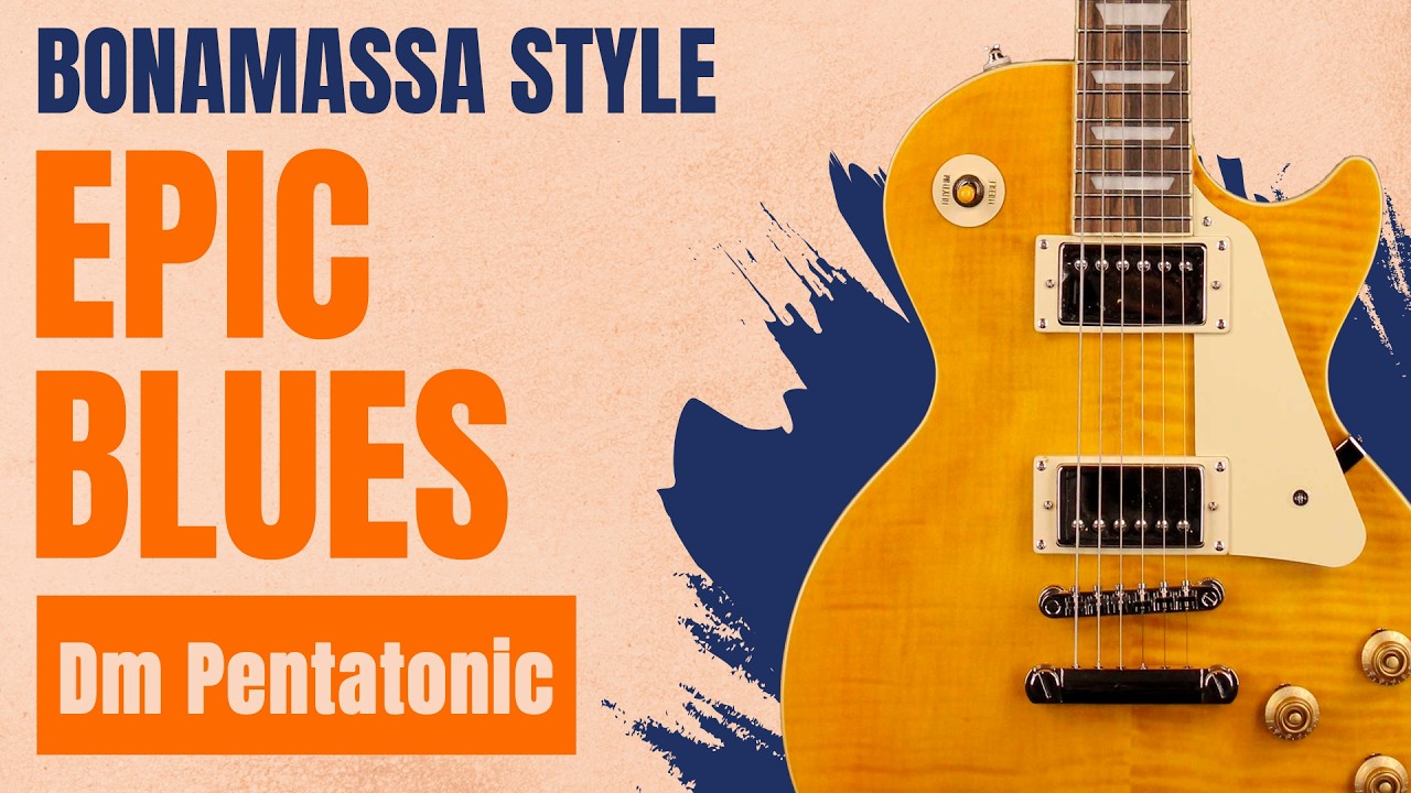 Epic Blues Rock Ballad Backing Track | Bonamassa Style | 