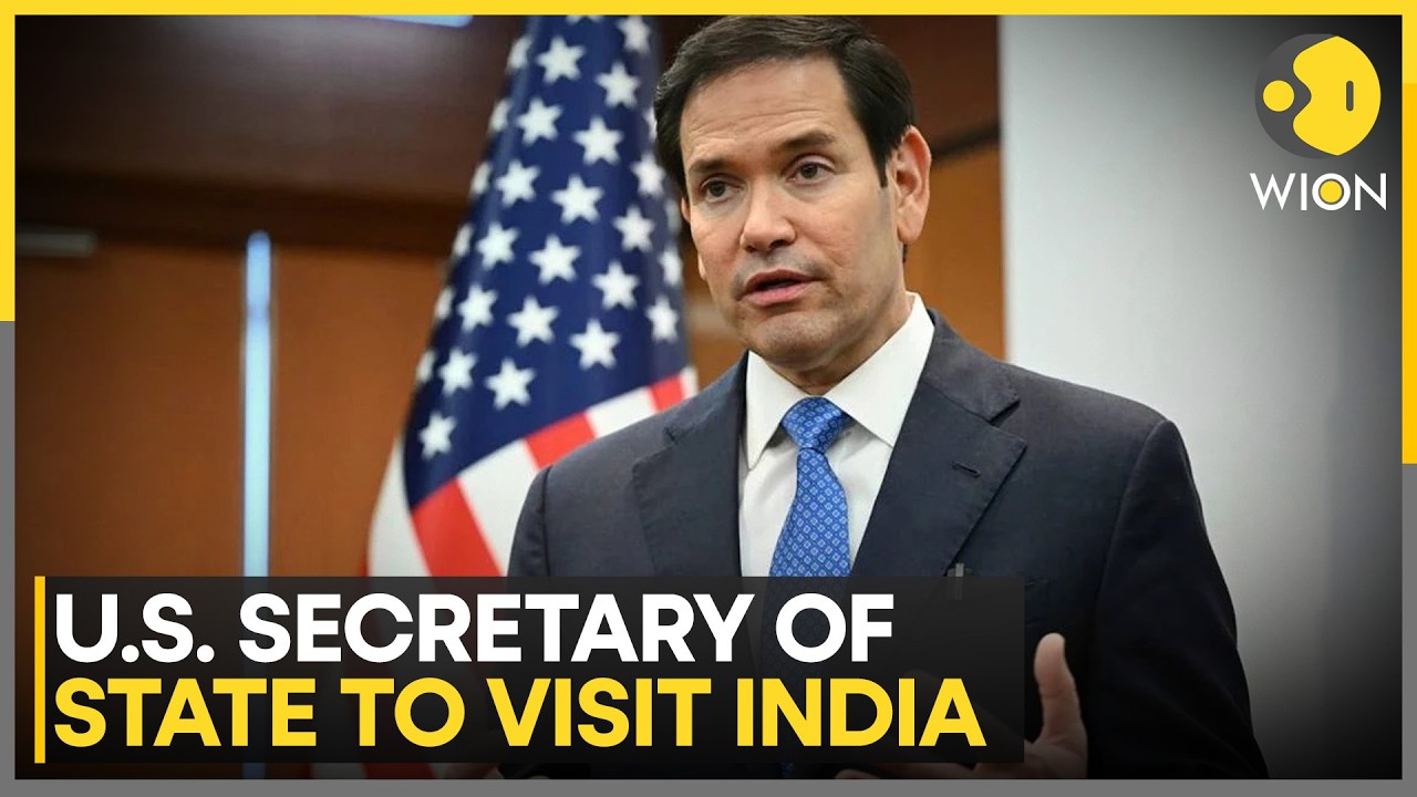 Marco Rubio To Visit India From May 23&ndash;26, To Attend QUAD Meet In Delhi | WION