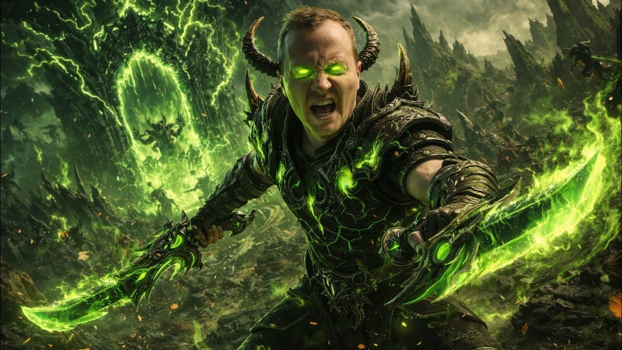 WoW Burning Crusade – Blade’s Edge Mountains | Demon Hunter niszczy Bramę Śmierci Questy po Polsku