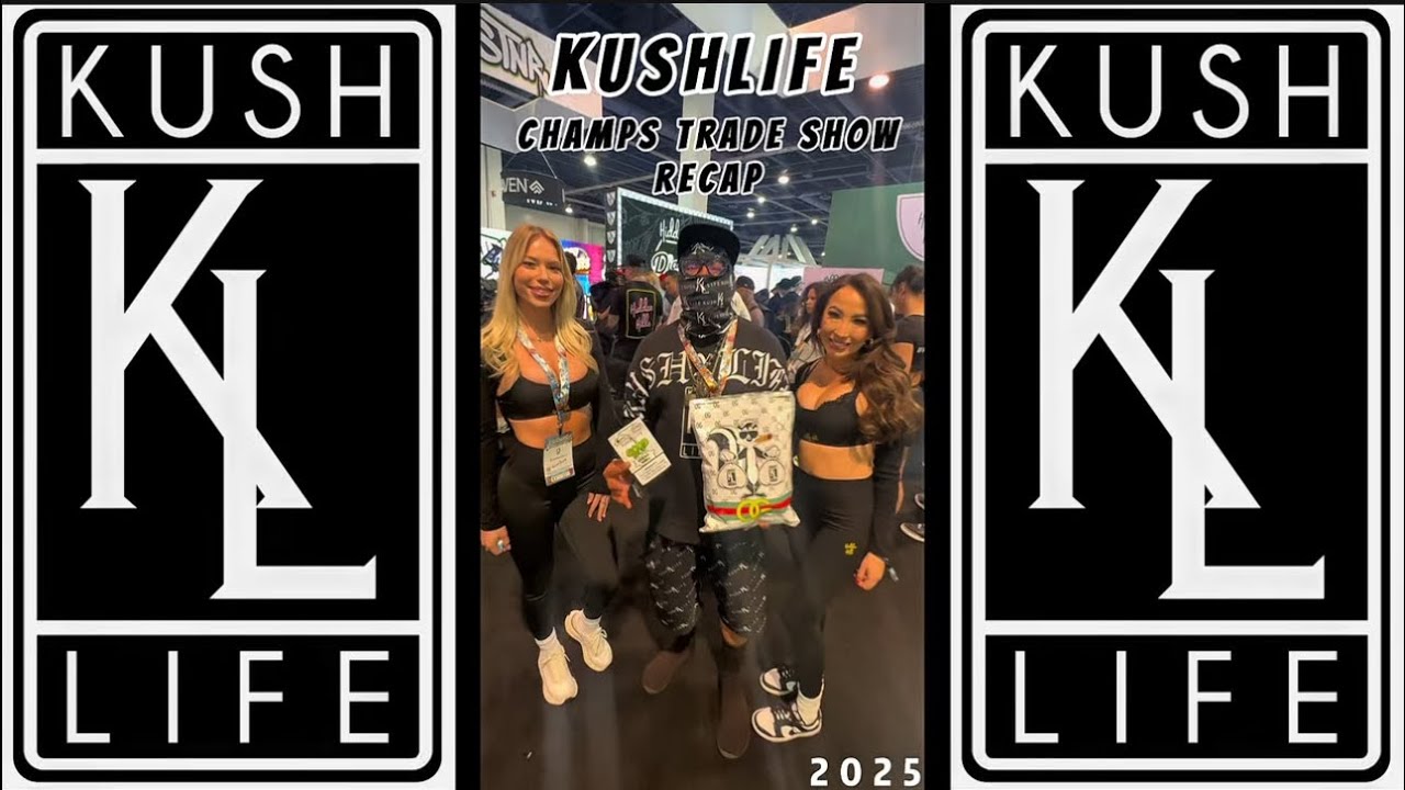KushLife at CHAMPS Trade Show 2025 | Exclusive Recap ft. EMO TRAP