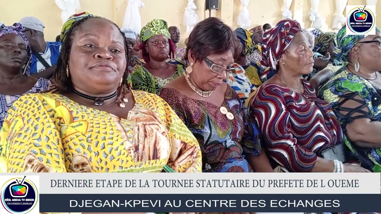 TOURNÉE STATUTAIRE DU PRÉFÈTE DE L' OUÉMÉ , une étape réussie à Porto-Novo 